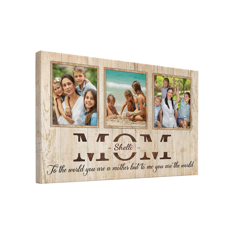 Canvas personalizado premium con foto