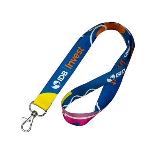 Lanyards (sujetadores) impresos cuerpo completo