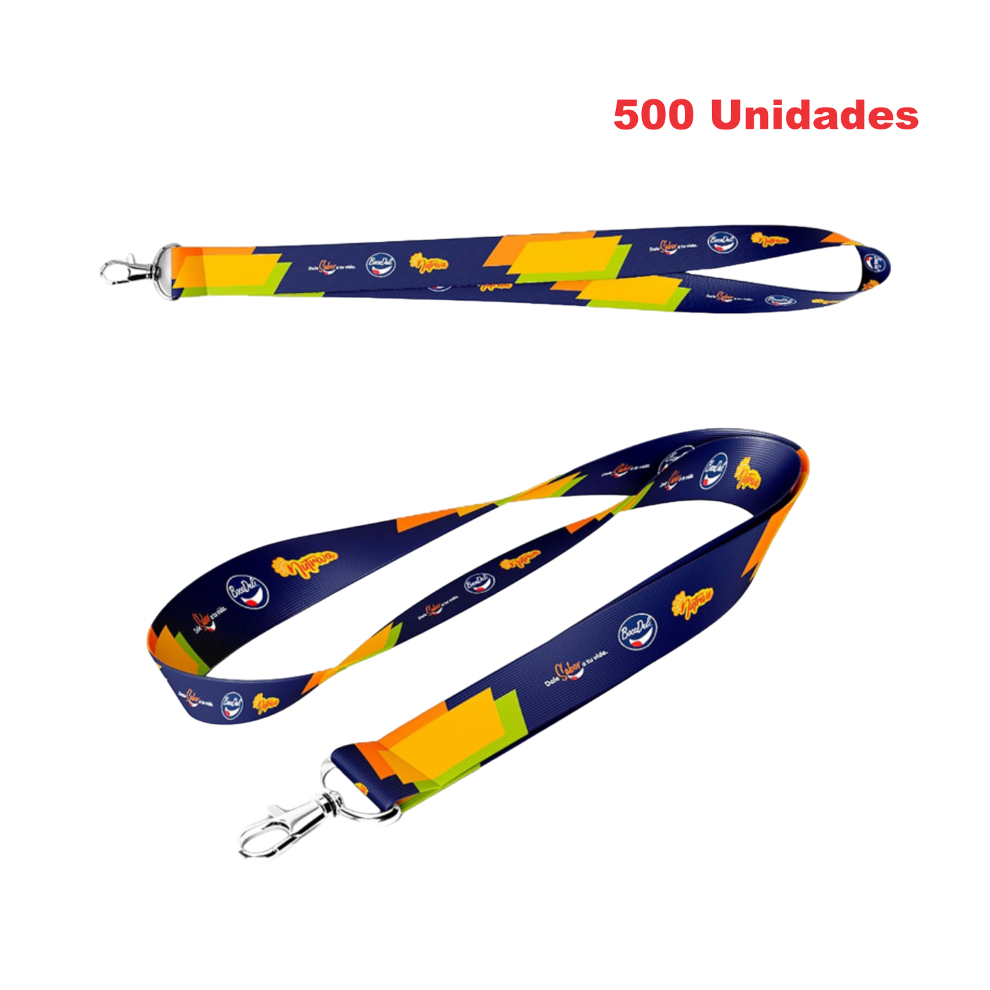 Lanyards (sujetadores) impresos cuerpo completo